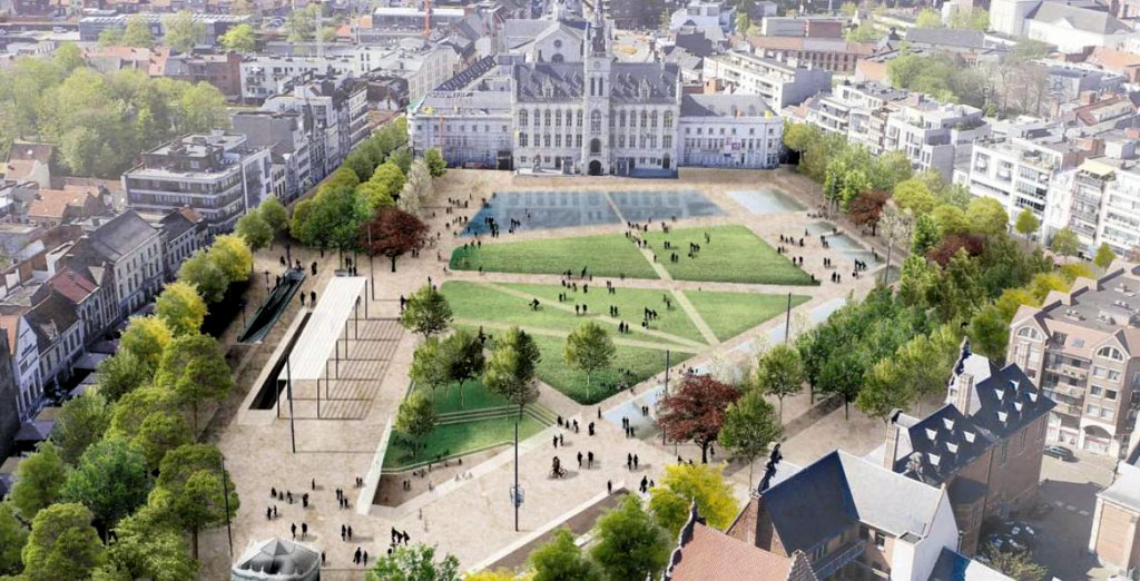 eerste beeld nieuw ontwerp (foto: stad Sint-Niklaas)