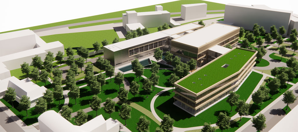 simulatie van de nieuwbouw in Lokeren