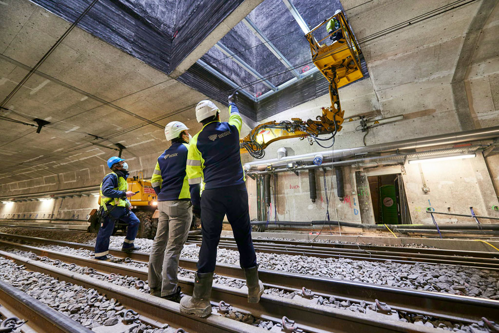inspectie Kennedyspoortunnel (foto: Van den Berg)