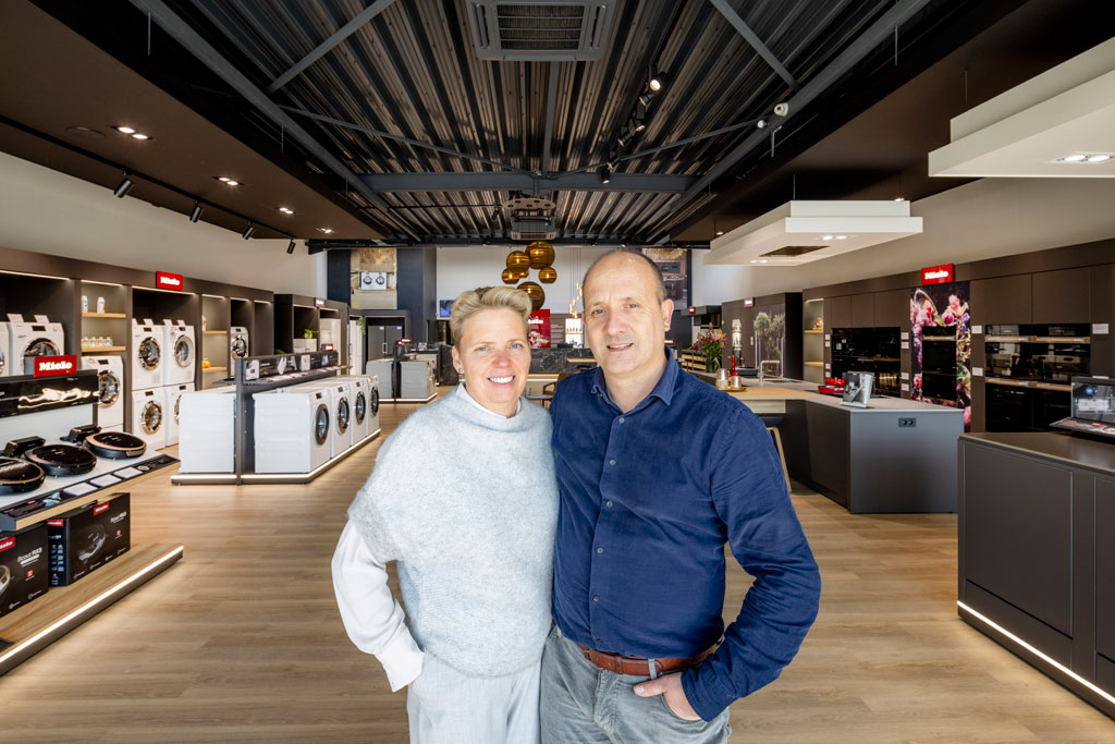 zaakvoerders Hans Mariman en Cindy Van Riet