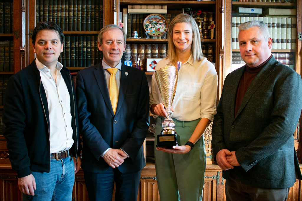 Justine Vanhaevermaet Trofee Sportprestatie ©stad sint-niklaas