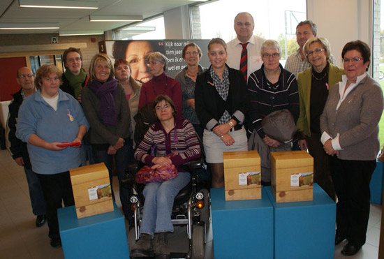 de winnaars van de wedstrijden