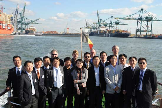 Van 17 tot 24 november organiseert APEC een maatwerkseminarie voor Chinese ‘Shippings Groups’. (foto: Havenbedrijf)