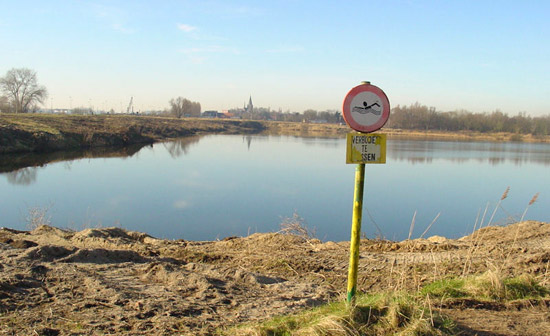 Dit was de Burchtse Weel in 2008. In de verte de kerk van Burcht.