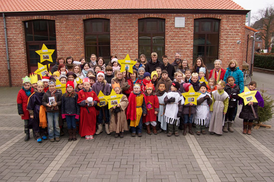 De groep zangers en zangeressen van sterzingen zingt al 25 jaar voor het goede doel.